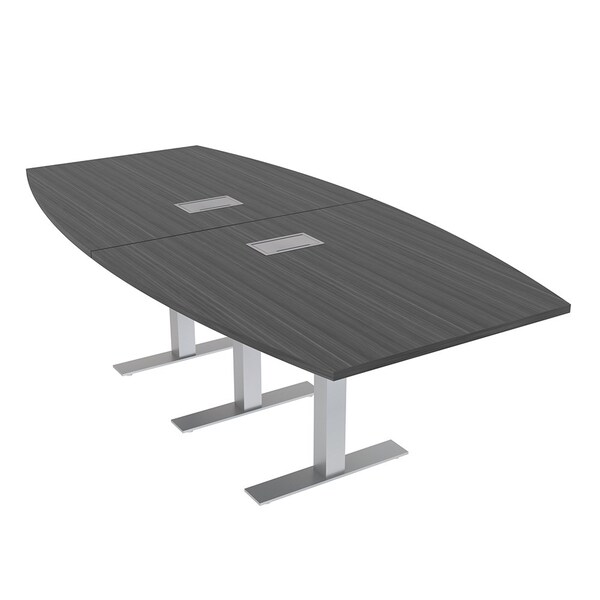 Skutchi Designs 45 in W, 96 in L, 29 in H, Engineered Wood Top, Grey HAR-BOT-46x93-T-ELEC-ASIANNIGHT - main